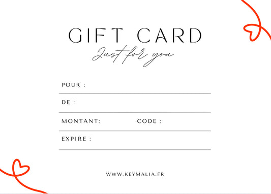 Carte cadeaux